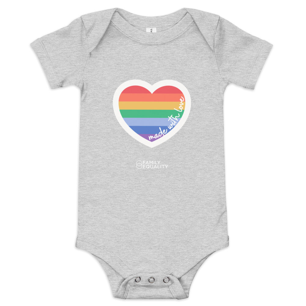 Made with Love Baby Onesie
