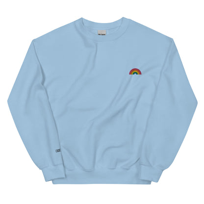 Rainbow Embroidered Sweatshirt