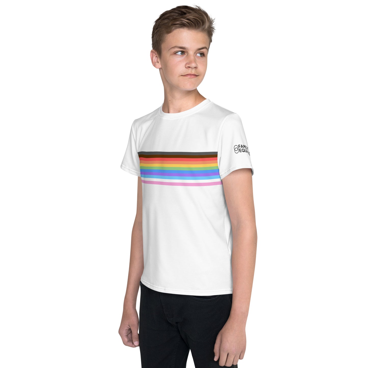 Rainbow Youth Crew Neck Tee