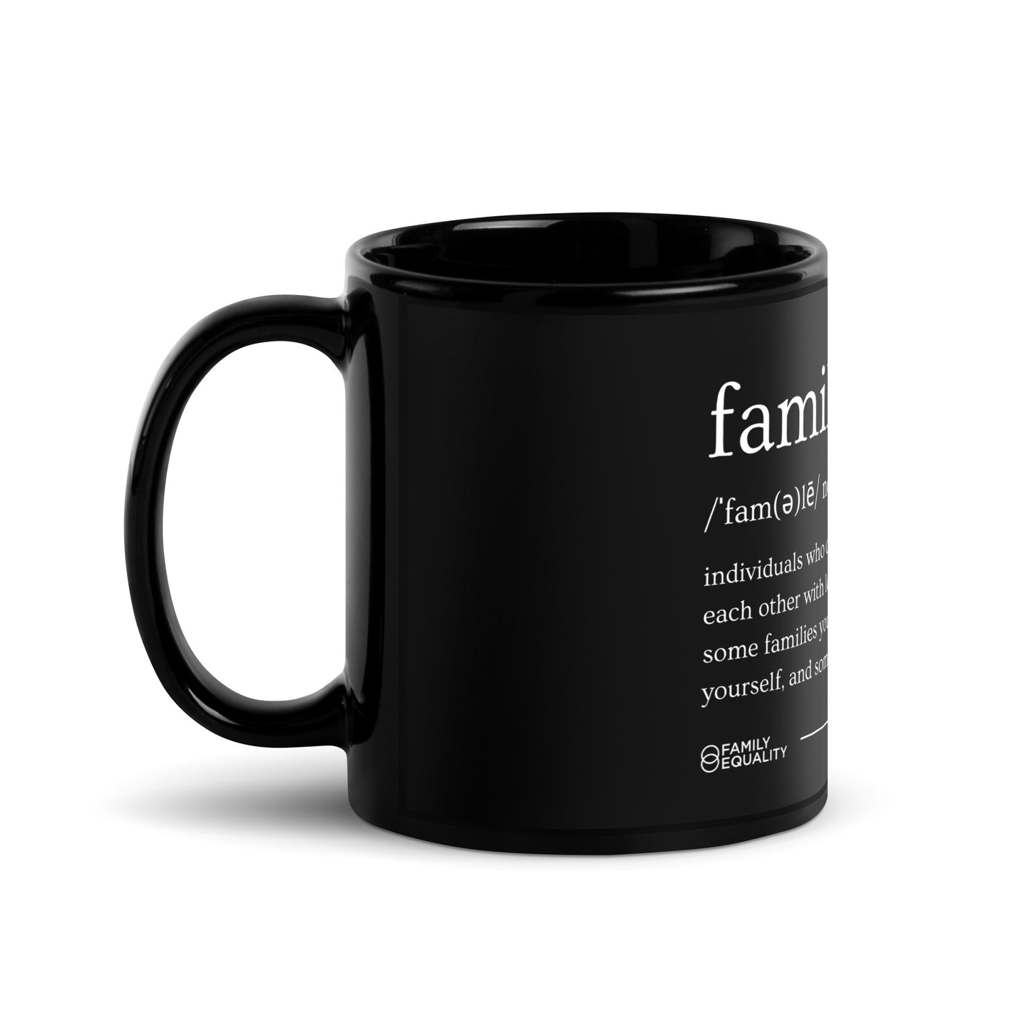 The Definition of Family Mug