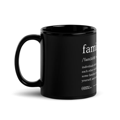The Definition of Family Mug