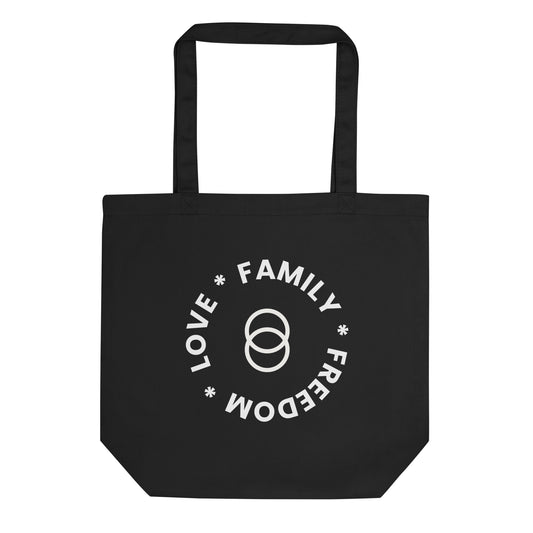 Love. Family. Freedom Tote Bag