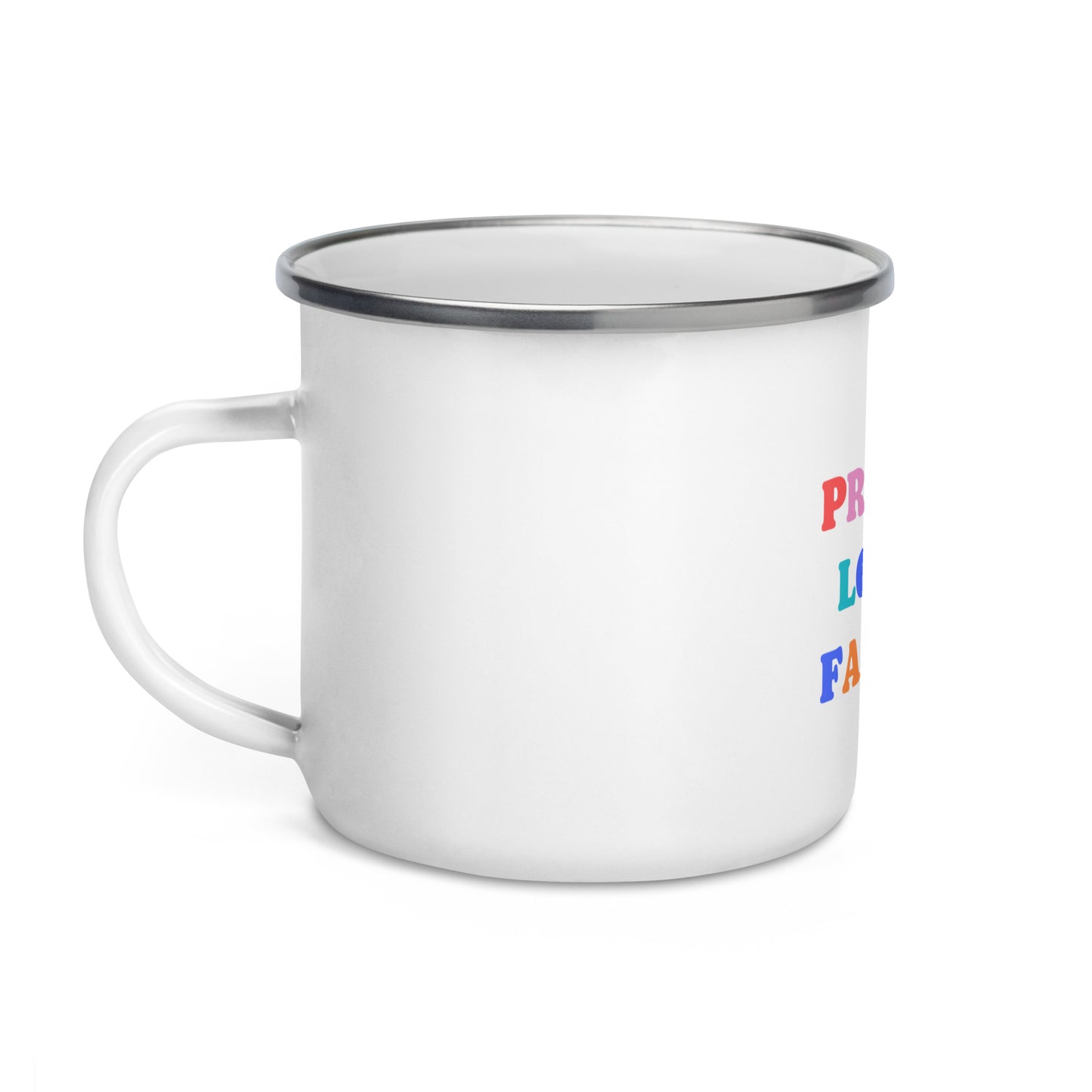 Protect LGBTQ+ Families Enamel Mug