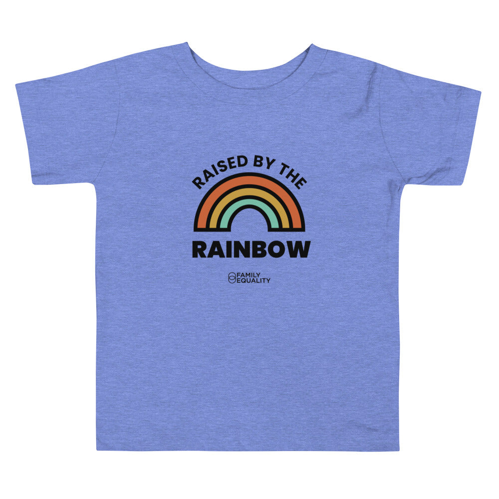 Raised by the Rainbow Toddler Tee