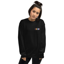 Load image into Gallery viewer, Rainbow Pride Embroidered Sweatshirt