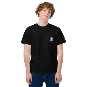 Proud Trans Parent | Unisex garment-dyed pocket t-shirt