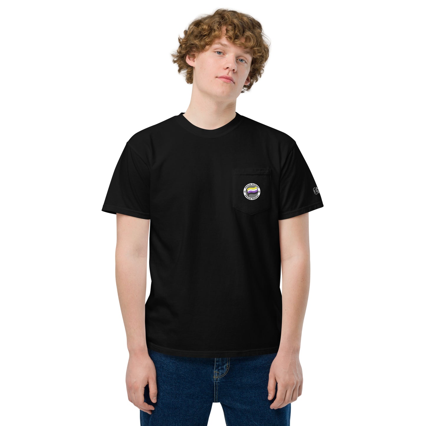 Proud Nonbinary Parent | Unisex garment-dyed pocket t-shirt