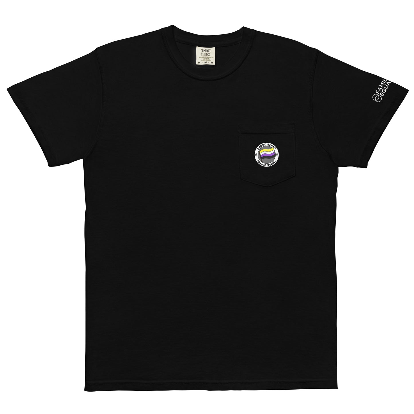 Proud Renny | Unisex garment-dyed pocket t-shirt