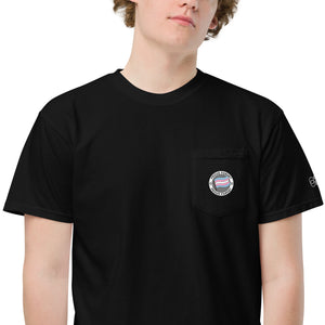 Proud Trans Parent | Unisex garment-dyed pocket t-shirt