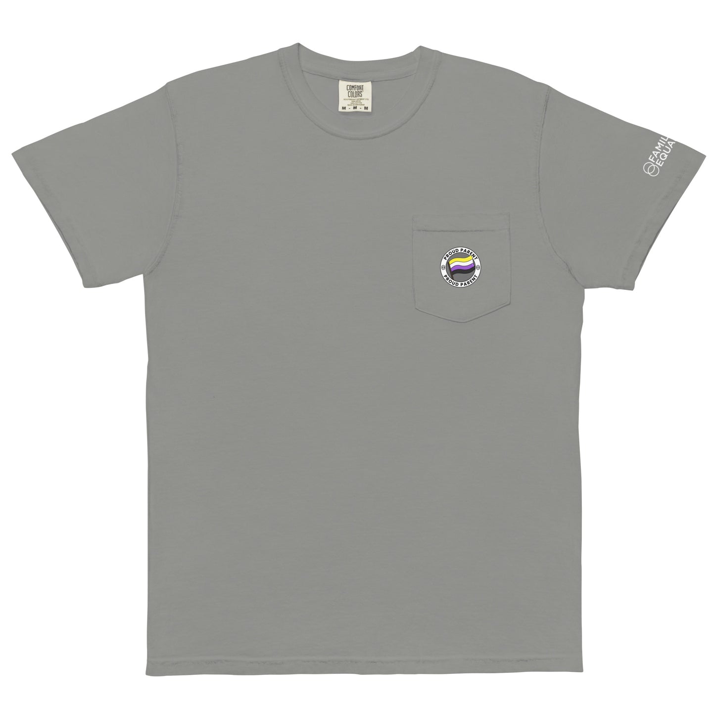 Proud Nonbinary Parent | Unisex garment-dyed pocket t-shirt