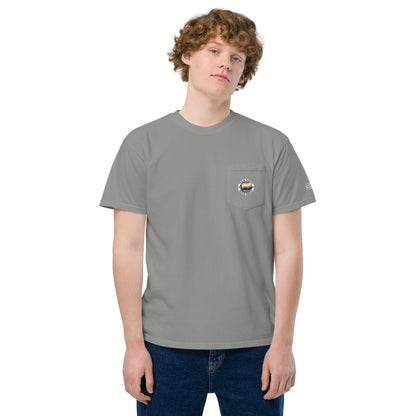 Proud Nonbinary Parent | Unisex garment-dyed pocket t-shirt
