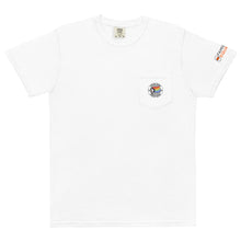 Load image into Gallery viewer, Proud Mom | Unisex garment-dyed pocket t-shirt in white
