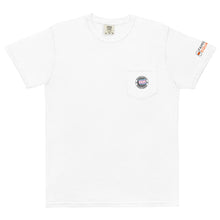 Load image into Gallery viewer, Proud Trans Parent | Unisex garment-dyed pocket t-shirt in white