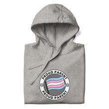 Load image into Gallery viewer, Proud Trans Parent Unisex Hoodie