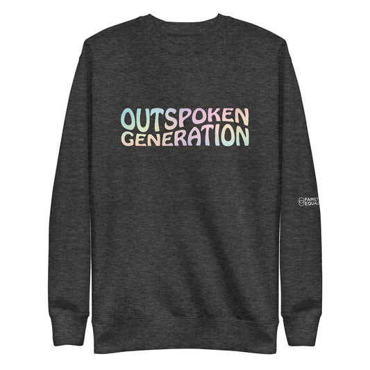 Outspoken Generation Adult Sweatshirt
