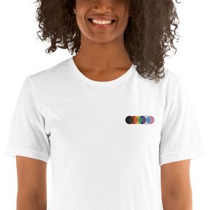 Rainbow Pride Embroidered T-Shirt