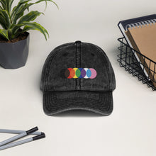 Load image into Gallery viewer, Rainbow Pride Embroidered Baseball Cap