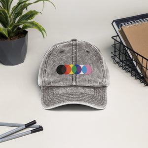 Rainbow Pride Embroidered Baseball Cap
