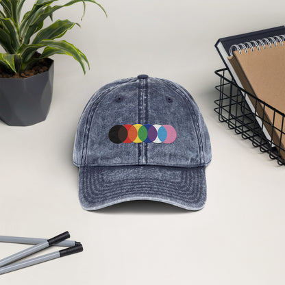 Rainbow Pride Embroidered Baseball Cap