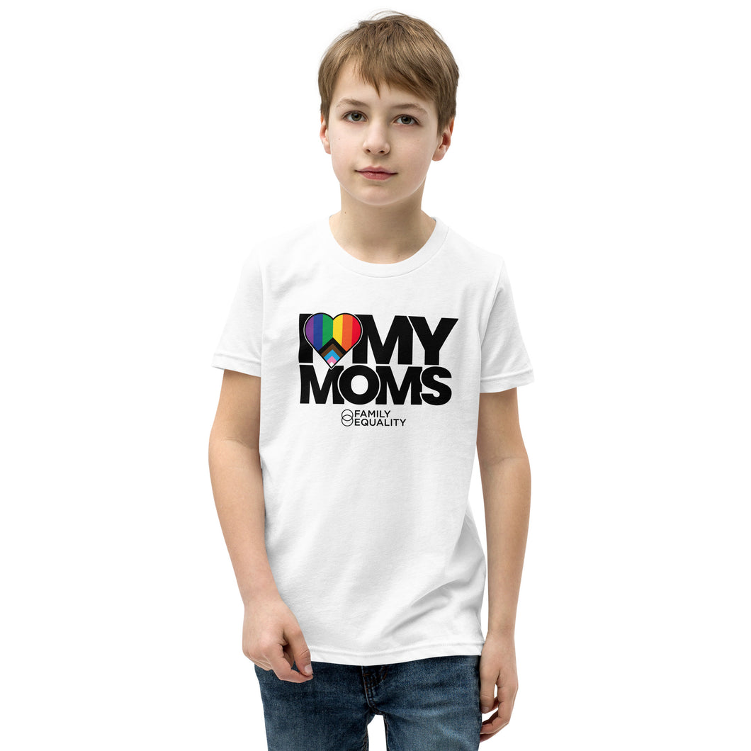 I Love My Moms Youth T-Shirt