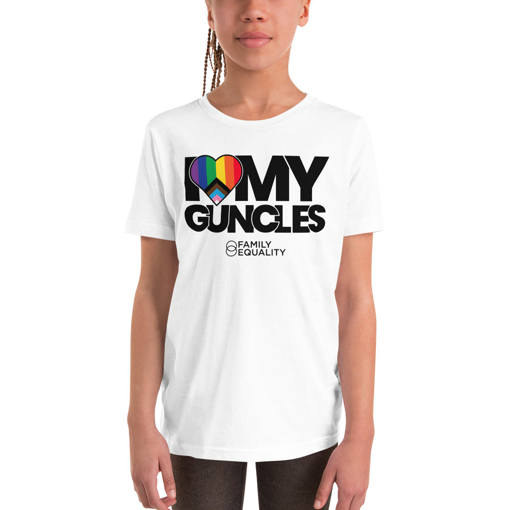 I Love My Guncles Youth T-Shirt