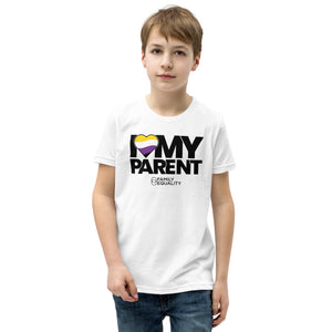 I Love My Nonbinary Parent Youth T-Shirt