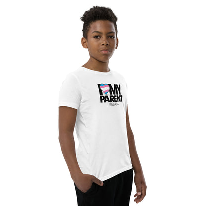 I Love My Trans Parent Youth T-Shirt