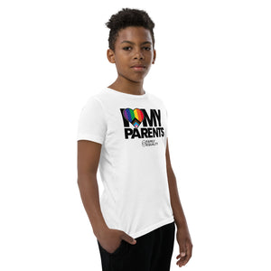 I Love My Parents Youth T-Shirt