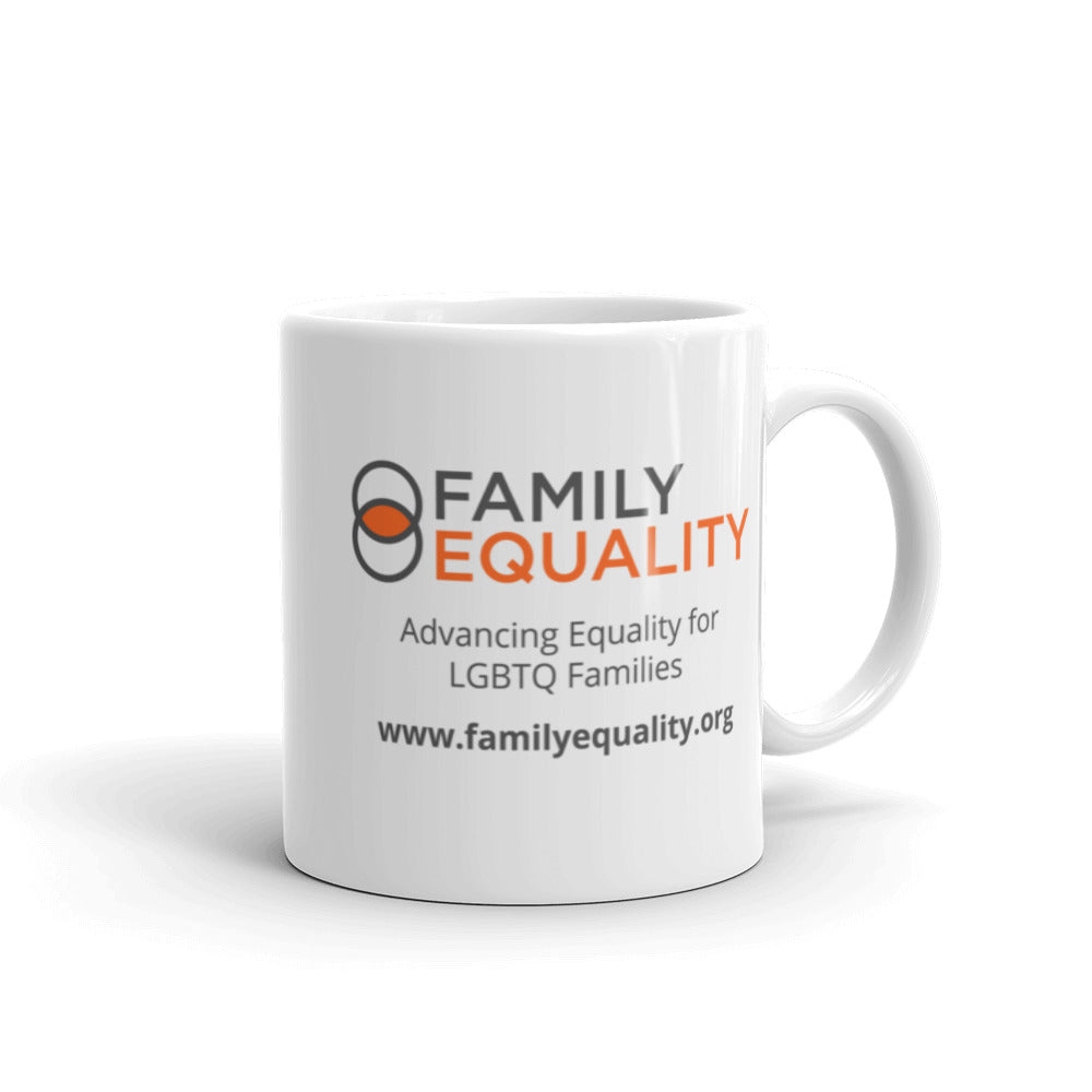 Love, Justice, Family, Equality Mug