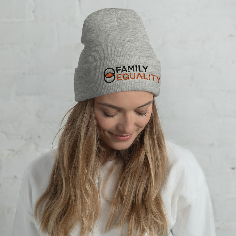 Family Equality Cuffed Beanie